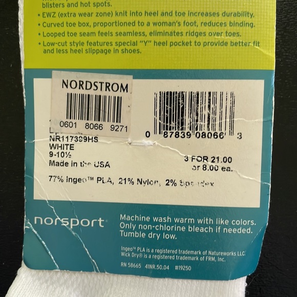 NWT socks. Hue and Nordstrom brands. One size. - Picture 7 of 7